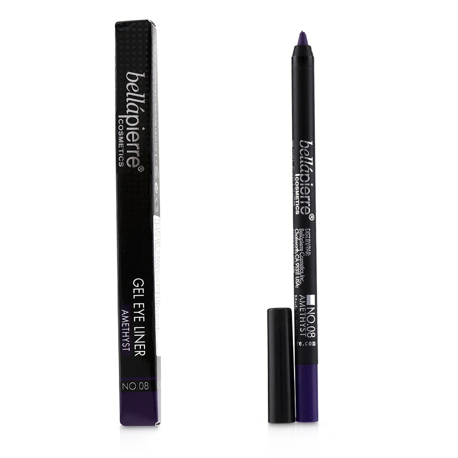 Bellapierre Cosmetics Gel Eye Liner - # Ebony  1.8g/0.06oz