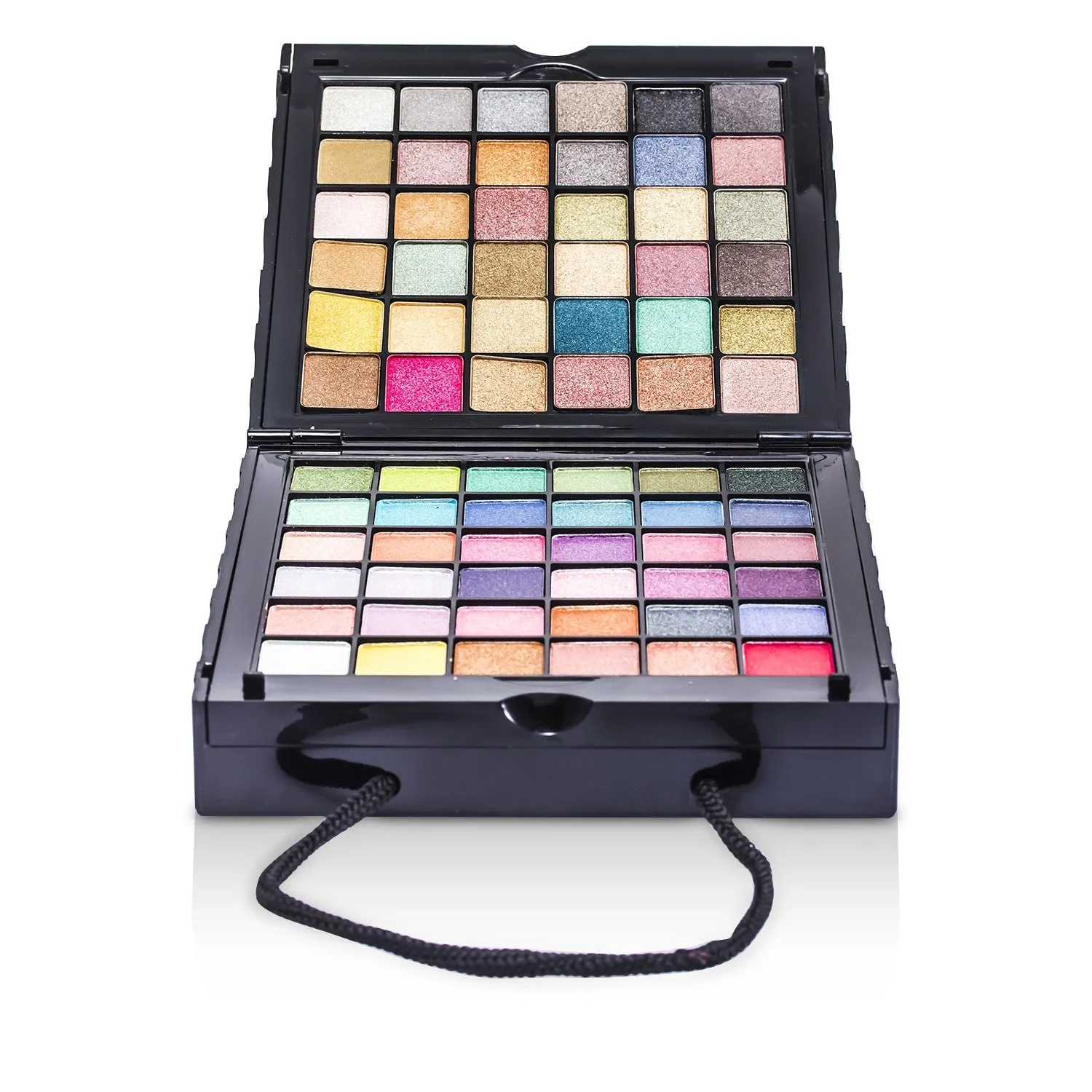 Cameleon MakeUp Kit 398: (72x Eyeshadow. 2x Powder. 3x Blush. 8x Lipgloss. 1x Mini Mascara. 6x Applicator)