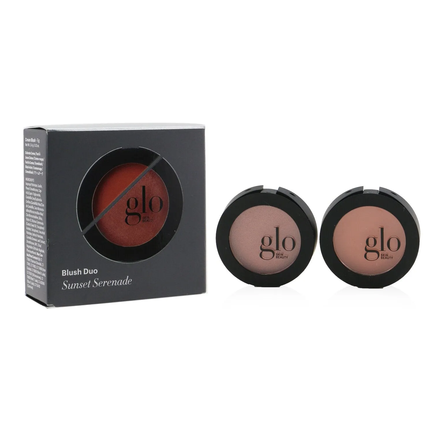 Glo Skin Beauty Blush Duo (1x Blush   1x Cream Blush) - # Rose Rendezvous  2x3.4g/0.12oz