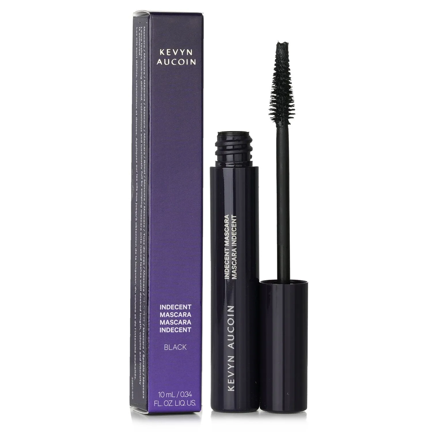 Kevyn Aucoin Indecent Mascara (Travel Mini Size)  - # Black  4ml / 0.14oz