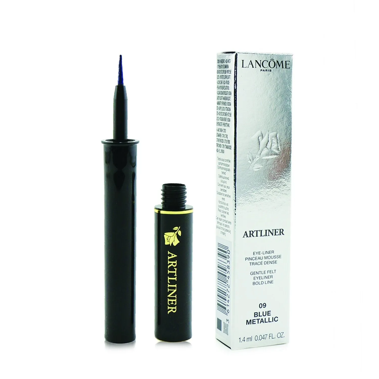 Lancome Artliner Gentle Felt Eyeliner - # 09 Blue Metallic (Unboxed)  1.4ml/0.047oz
