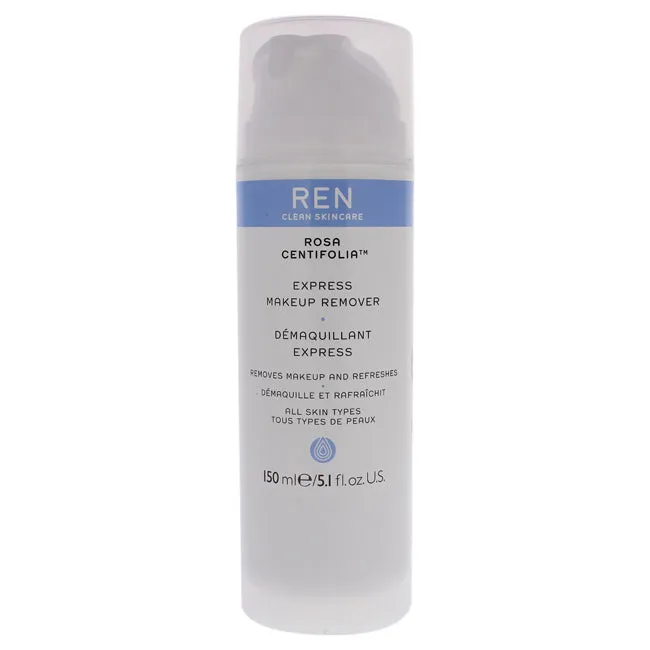 REN Rosa Centifolia Express Make-Up Remover by REN for Unisex - 5 oz Makeup Remover
