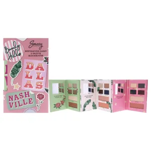 Sassy by Savannah Chrisley Destination Sassy 3 Palette Blockbuster Kit by Savannah Chrisley for Women - 3 Pc Palette - Nashville. Palette - Beverly Hills. Palette - Dallas