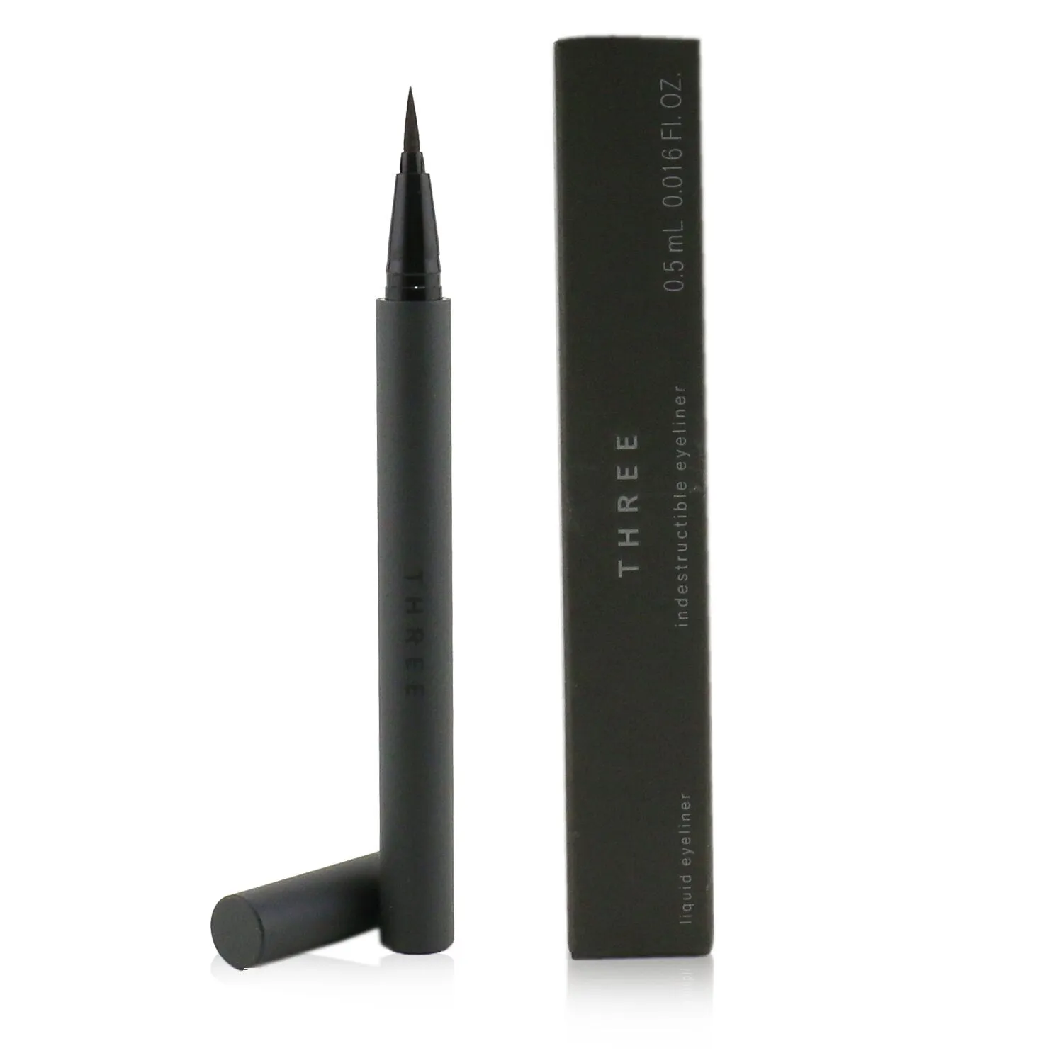 THREE Indestructible Eyeliner - # 01 Volcanic Ash Black  0.5ml/0.06oz
