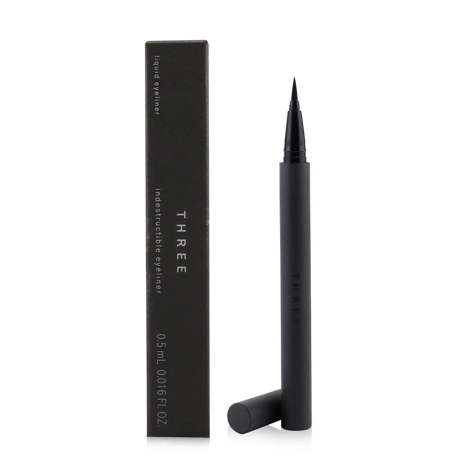 THREE Indestructible Eyeliner - # 01 Volcanic Ash Black  0.5ml/0.06oz