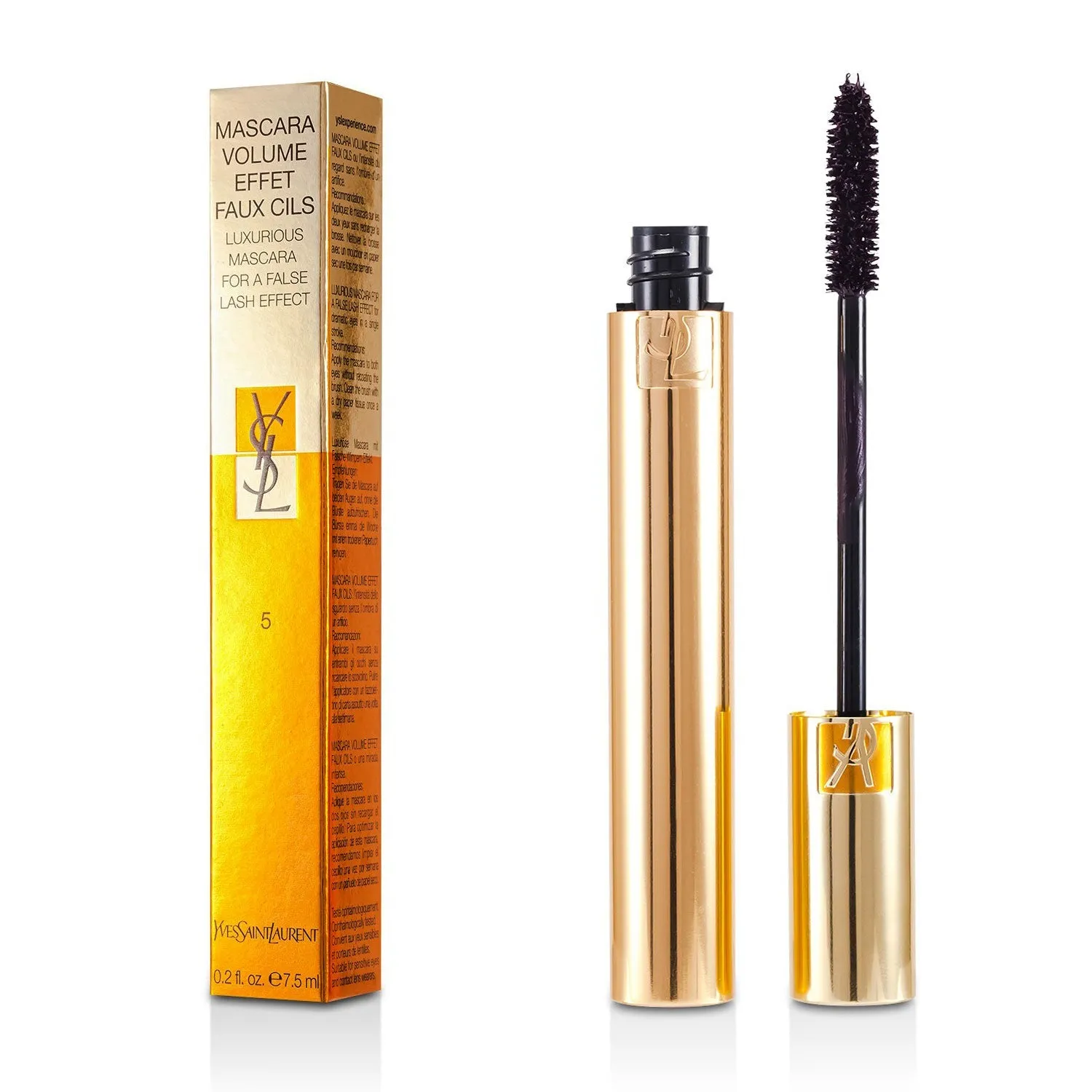 Yves Saint Laurent Mascara Volume Effet Faux Cils (Luxurious Mascara) - # 06 Deep Night  7.5ml/0.25oz